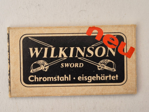 Alte rasierklinge wilkinson - alte,
