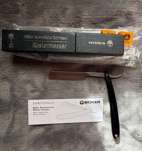 Böker rasiermesser wiener - rasiermesser,