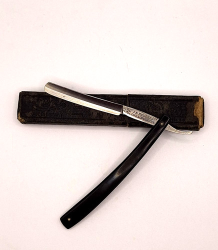 Altes rasiermesser a - rasiermesser, j.a