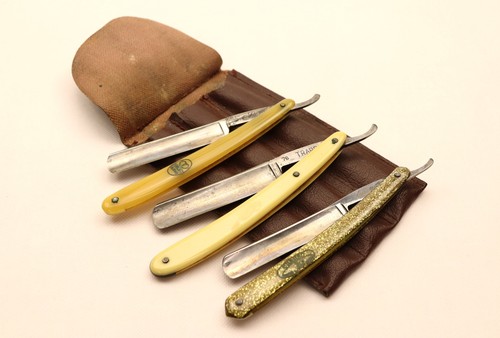 3er set vintage barbier - set,