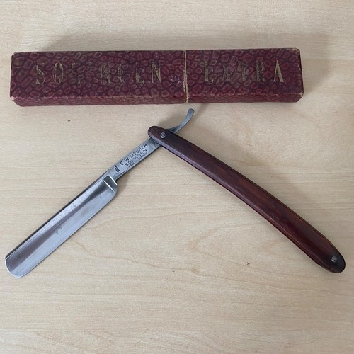 Vintage german straight razor - german,