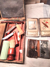 Alter Rasierer Im Etui  Barber