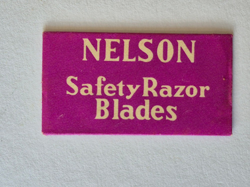 Alte rasierklinge nelson - rasierklinge,