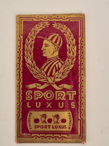 Alte rasierklinge sport luxus - alte,