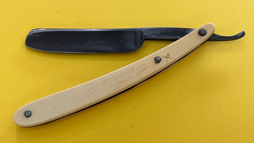 Hand rasier messer friseur - hand,