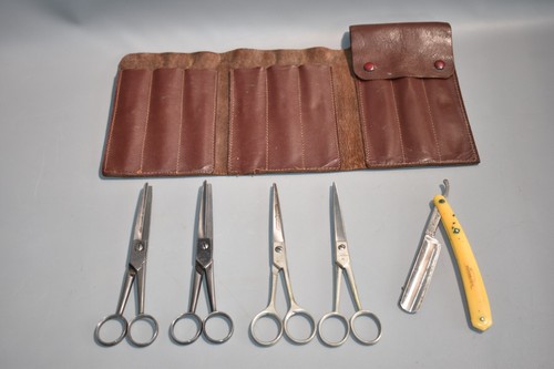 Alte friseur barbier set - barbier,