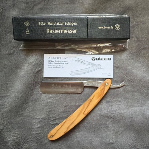 Böker rasiermesser silver - böker,