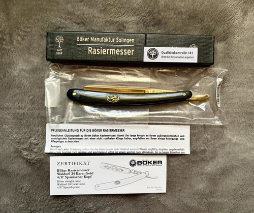Böker rasiermesser waldorf - rasiermesser,